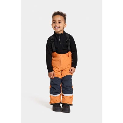 Didriksons IDRE KIDS PANTS oranžová – Zboží Mobilmania