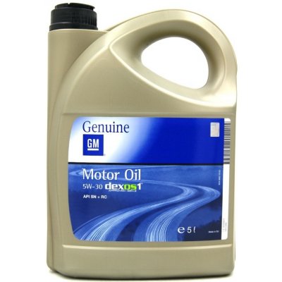 Opel GM Motor Oil Dexos 1 Gen. 3 5W-30 5 l – Hledejceny.cz