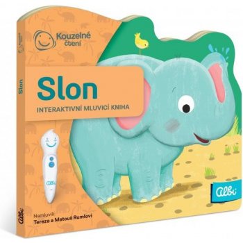 Minikniha Slon - Interaktivní mluvící kniha -
