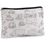Stoklasa Textilní pouzdro se zipem k domalování 13x22 cm Doprava – Zboží Mobilmania