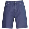 Pánské kraťasy a šortky GANT REG COT/LINEN JEANS SHORTS DUSTY NAVY