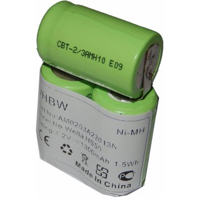 VHBW Baterie pro Wella Xpert HS50 1300 mAh neoriginální – Zboží Dáma