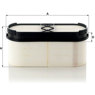 MANN-FILTER Vzduchový filtr MANN MF CP49001 – Hledejceny.cz