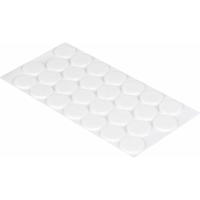 Walteco Filcové podložky, průměr 28mm, samolepící, bílé, 28 ks , 85064 – Zboží Mobilmania