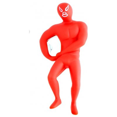 Kikkerland Designový otvírák Wrestling, červený – Hledejceny.cz