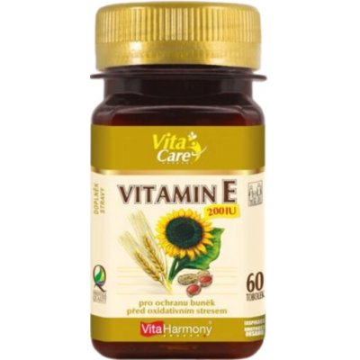 Vitaharmony Vitamin E 200 I.U 60 tablet – Hledejceny.cz
