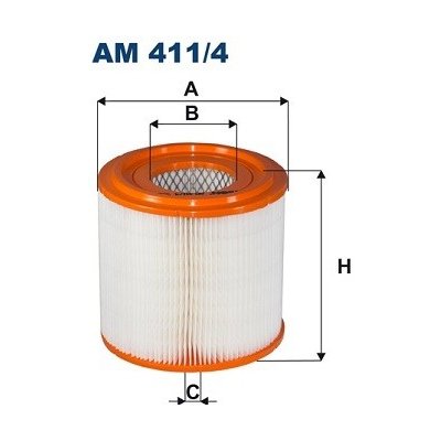 Vzduchový filtr FILTRON AM 411/4 – Hledejceny.cz