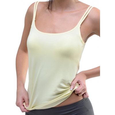 Gina dámská košilka 18029P žlutobílá – Zboží Mobilmania