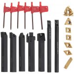Hobbyvěci Soustružnické nože 12 mm, sada 7 kusů + Inserty – Sleviste.cz