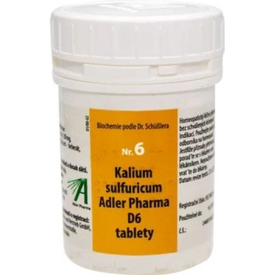 Kalium sulfuricum Svět esencí 2000 tablet D6 No.6