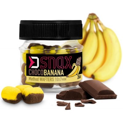 Delphin D Snax Waft 20 g 10x7 mm Čokoláda Banán – Zboží Mobilmania