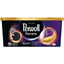 Perwoll Renew & Care Caps Black kapsle 38 PD