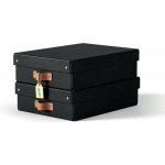 Leitz Puro úložný box A4 260 x 100 x 350 mm černý 2 ks – Sleviste.cz