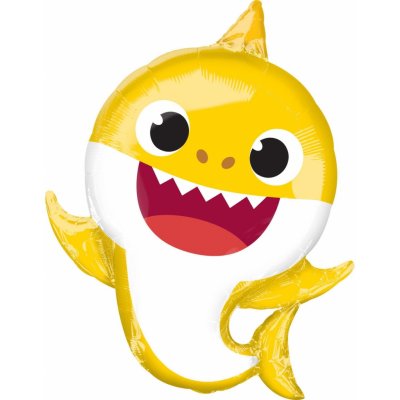 BALÓNEK fóliový Supershape Baby Shark 68 x 91 cm – Sleviste.cz