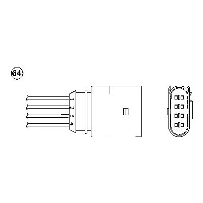 Lambda sonda NGK 1885 – Zbozi.Blesk.cz