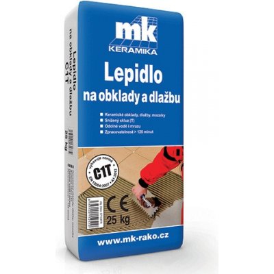 MK Patriot C1 Lepidlo na obklady a dlažbu C1T mrazuvzdorné 25 kg od 200 Kč  - Heureka.cz
