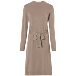 esmara Dámské úpletové šaty béžová – Zboží Dáma