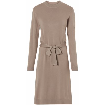 esmara Dámské úpletové šaty béžová – Zboží Dáma