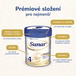 Sunar Premium 4 HMO batolecí mléko 700 g – Hledejceny.cz