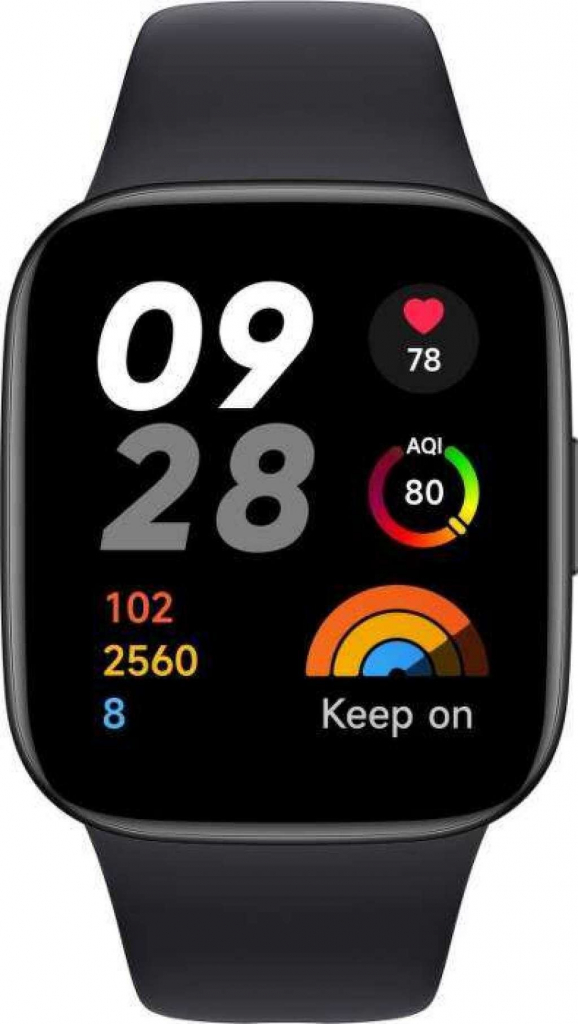  Xiaomi Redmi Smart Watch 3, 1.75 Inch AMOLED Touch Display,  5ATM Water Resistant, 12 Days Battery Life, GPS, 120 Workout Mode, Heart  Rate Monitor, Calori Consumption, Fitness Activity Tracker, Black : Sports  & Outdoors
