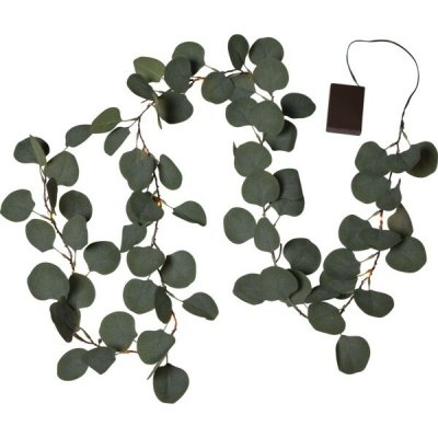 Světelná girlanda s listy eukalyptu délka 180 cm Star Trading Eucalyptus zelená – Hledejceny.cz