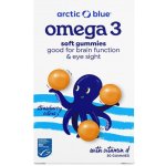 Artic Blue Kids Omega 3 250 mg DHA, 70 mg EPA & Vitamin D 200IU 30 gummies – Hledejceny.cz