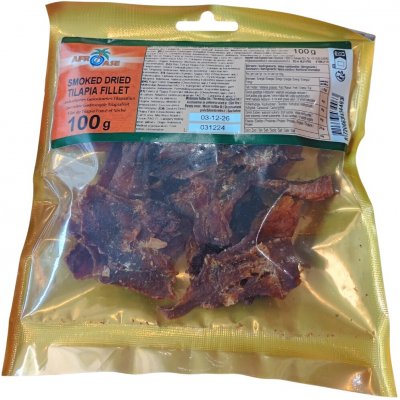 Afroase Filet z barakudy uzený 100 g – Zboží Dáma
