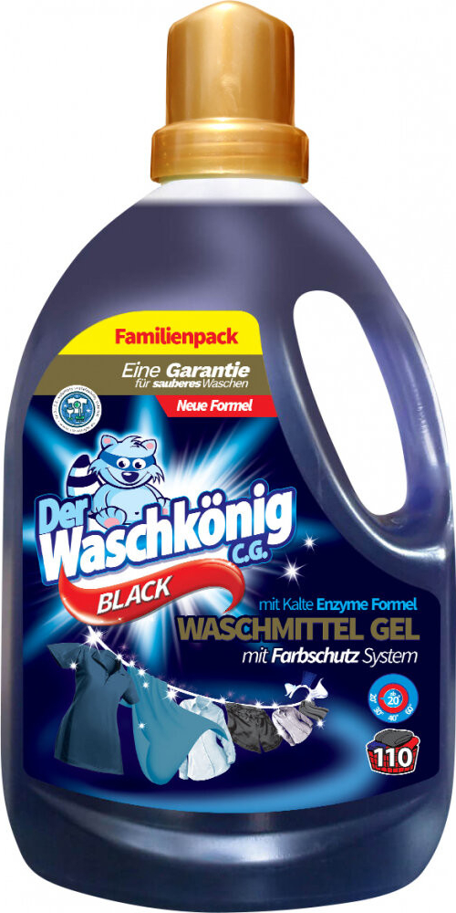 Der Waschkönig Black gel 3,305 l 110 PD