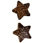 Čokoládová dekorace - Hvězdičky s KRYSTALKY / 14 kusů – Zboží Dáma