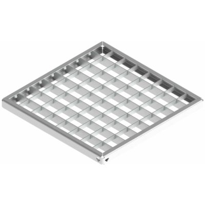 Vodaland Base pozinkovaný 300 x 300 mm šedý A15 – Zboží Mobilmania