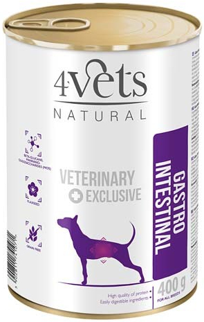 4Vets Natural Veterinary Exclusive Gastro Intestinal 400 g