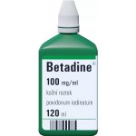 Betadine liq. (H) zelený 120 ml – Sleviste.cz