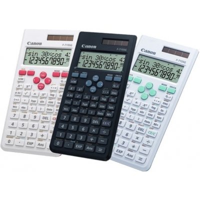Canon F-715SG kalkulačka Color: Bílá/červená – Sleviste.cz