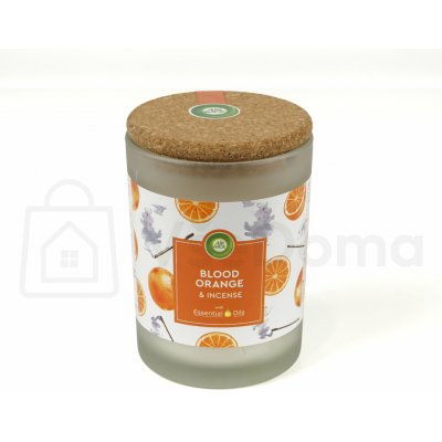 Air Wick Essential Oils Blood Orange & Incense 185 g – Zboží Mobilmania