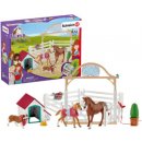 Schleich 42458 ohrada s koníky a fenka Ruby