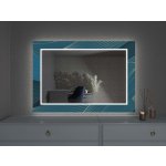 Artalo LED zrcadlo s dekorem D23 90 x 150 cm – Zboží Mobilmania