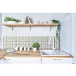 d-c-fix 270-3107 Samolepicí kachličky na stěnu Cubia zlatá (6 kusů 15,25 cm x 15,25 cm – Zboží Dáma