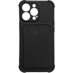 Beweare Vyztužený silikonový kryt s kapsičkou iPhone 13 - černé – Zboží Mobilmania