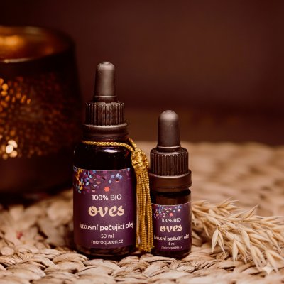 Maroqueen 100% BIO ovesný olej Objem: 30 ml – Zboží Dáma