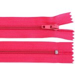 Spirálový zip No 3 délka 20 cm autolock, malé, 145 růžová malinová – Hledejceny.cz