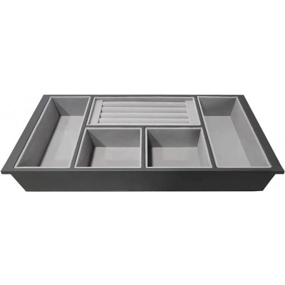 Strong StrongIn organizér na šperky 4 přihrádky a prstýnky do šuplíku šat. skříně 400mm – Sleviste.cz