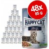 Happy Cat Pouch Meat in Sauce kachní 48 x 85 g