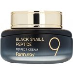 Farmstay Black Snail & Peptide 9 Perfect cream 55 ml – Zboží Dáma