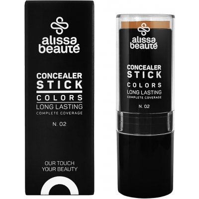 Alissa Beauté Korekční tyčinka-make-up 3v1 Concealer Stick Colors A 151 02 tmavý 10 g – Zboží Mobilmania