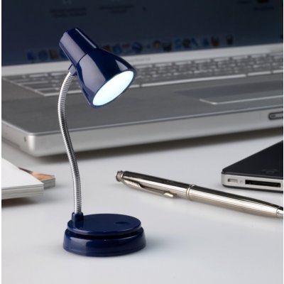 Připínací Bookchair Little Lamp Modrá – Zboží Mobilmania