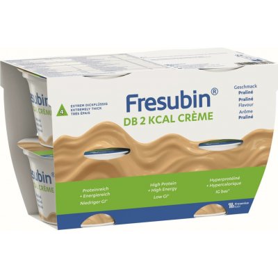 FRESUBIN DB 2 KCAL CREME PŘÍCHUŤ PRALINKOVÁ POR SOL 4X200G – Hledejceny.cz