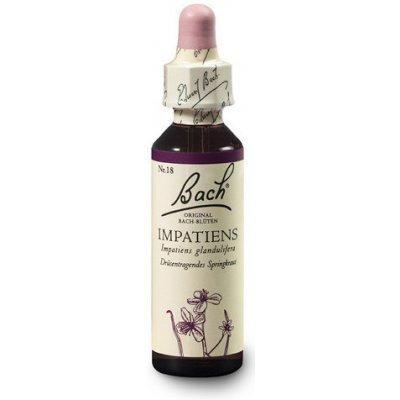 Bachovy květové esence Netýkavka žláznatá Impatiens 20 ml – Hledejceny.cz