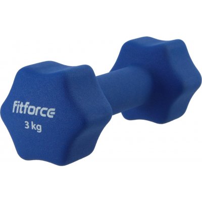 Fitforce FDBN jednoruční činka 3 kg – Zboží Mobilmania