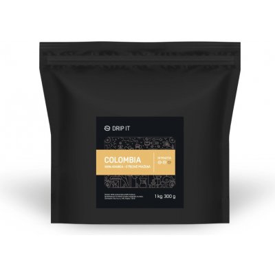 Drip it káva Colombia Sierra Nevada zrnková 1 kg – Hledejceny.cz