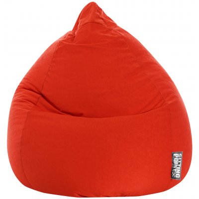 Beanbag sedací vak Easy XL 70 x 110 cm rajčatově červený – Zbozi.Blesk.cz